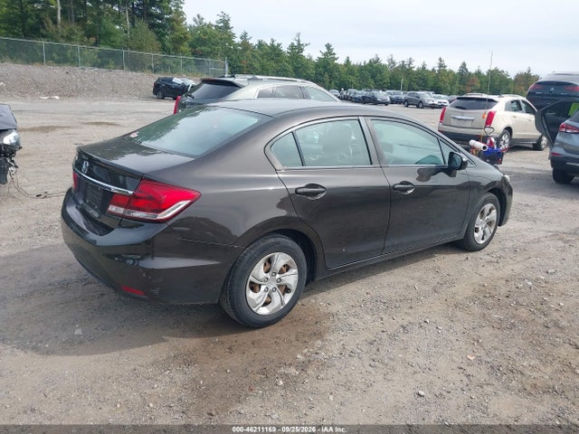 Honda Civic Lx 2014 2HGFB2F56EH531730 Image 4