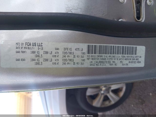 1C4NJRBB8GD781553 Jeep Patriot Sport