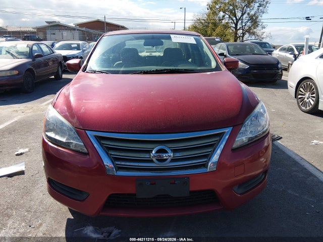 2013 Nissan Sentra S მანქანა იყიდება აუქციონზე, vin: 3N1AB7AP0DL724754, აუქციონის ნომერი: 46211215