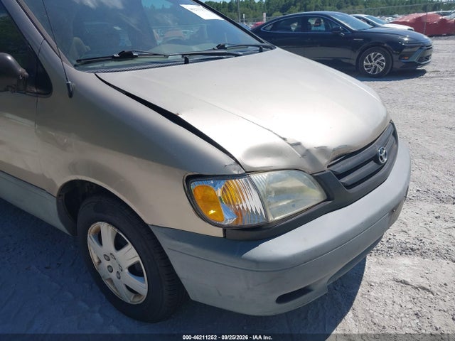 46211252 :رقم المزاد ، 4T3ZF19C03U554065 vin ، 2003 Toyota Sienna Ce مزاد بيع