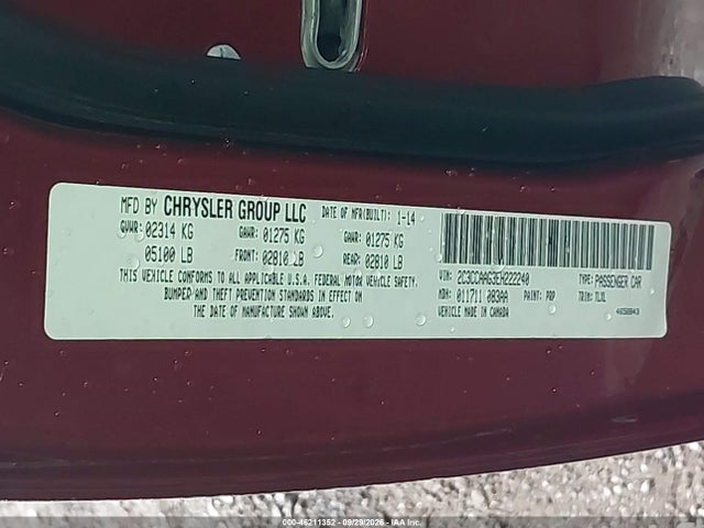 Aukcja sprzedaży 2014 Chrysler 300, vin: 2C3CCAAG3EH222240, numer aukcji: 46211352