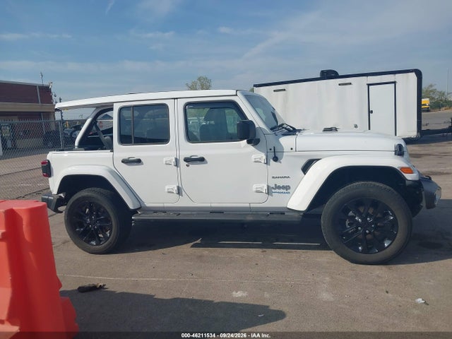 Продаж на аукціоні авто 2021 Jeep Wrangler 4xe Unlimited Sahara 4x4, vin: 1C4JJXP65MW747942, номер лоту: 46211534