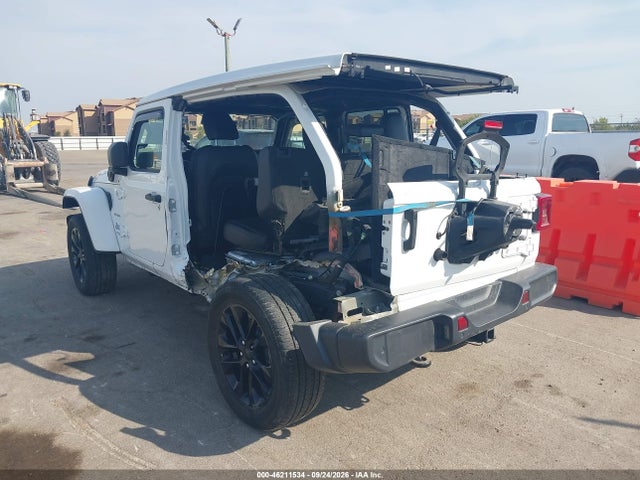 Продаж на аукціоні авто 2021 Jeep Wrangler 4xe Unlimited Sahara 4x4, vin: 1C4JJXP65MW747942, номер лоту: 46211534