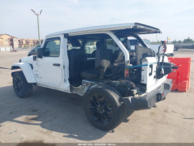 Продаж на аукціоні авто 2021 Jeep Wrangler 4xe Unlimited Sahara 4x4, vin: 1C4JJXP65MW747942, номер лоту: 46211534