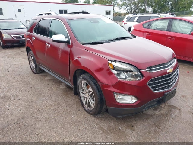 46211550 :رقم المزاد ، 2GNFLGEK1G6254197 vin ، 2016 Chevrolet Equinox Ltz مزاد بيع