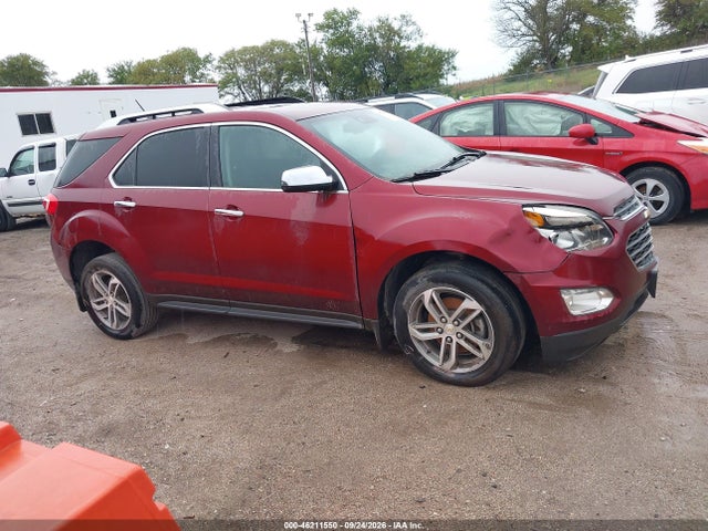46211550 :رقم المزاد ، 2GNFLGEK1G6254197 vin ، 2016 Chevrolet Equinox Ltz مزاد بيع