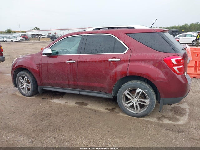 46211550 :رقم المزاد ، 2GNFLGEK1G6254197 vin ، 2016 Chevrolet Equinox Ltz مزاد بيع