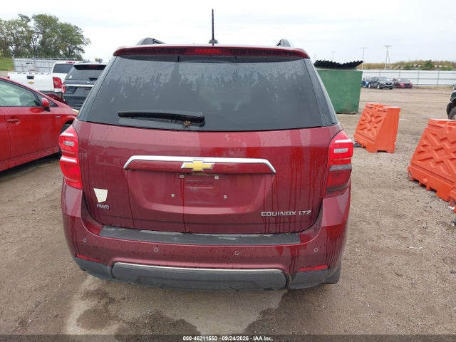 46211550 :رقم المزاد ، 2GNFLGEK1G6254197 vin ، 2016 Chevrolet Equinox Ltz مزاد بيع