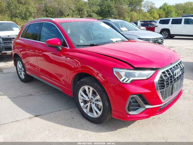 Aukcja sprzedaży 2024 Audi Q3 Premium 45 Tfsi S Line Quattro Tiptronic, vin: WA1DECF39R1085492, numer aukcji: 46211552