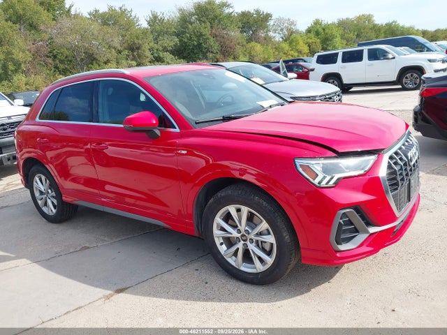 Aukcja sprzedaży 2024 Audi Q3 Premium 45 Tfsi S Line Quattro Tiptronic, vin: WA1DECF39R1085492, numer aukcji: 46211552