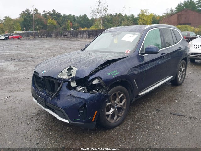 BMW X3 Xdrive30i 2022 5UX53DP08N9M93678 Image 2