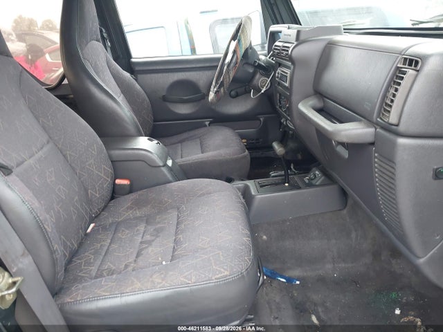 46211583 :رقم المزاد ، 1J4FA49S71P323841 vin ، 2001 Jeep Wrangler Sport مزاد بيع