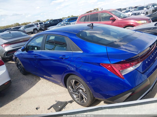 46211678 :رقم المزاد ، KMHLS4DG6SU888329 vin ، 2025 Hyundai Elantra Sel Convenience مزاد بيع