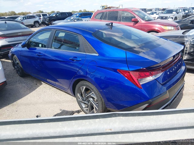 46211678 :رقم المزاد ، KMHLS4DG6SU888329 vin ، 2025 Hyundai Elantra Sel Convenience مزاد بيع
