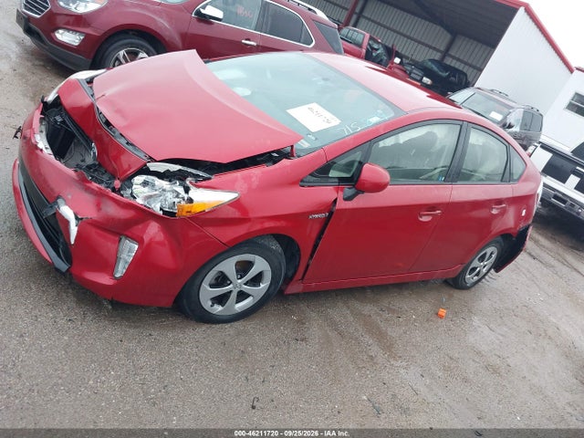 Продаж на аукціоні авто 2013 Toyota Prius, vin: JTDKN3DU4D0352710, номер лоту: 46211720