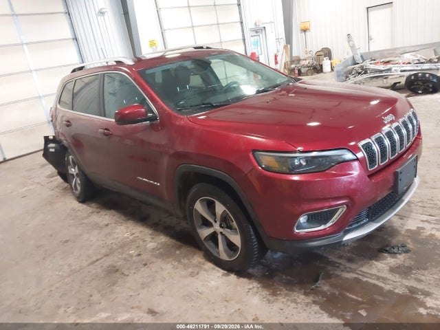 46211791 :رقم المزاد ، 1C4PJMDX8KD112163 vin ، 2019 Jeep Cherokee Limited 4x4 مزاد بيع