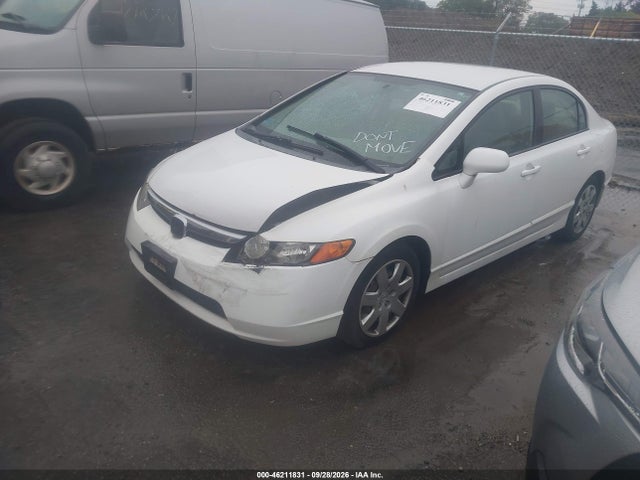 2006 Honda Civic Lx მანქანა იყიდება აუქციონზე, vin: 2HGFA165X6H521541, აუქციონის ნომერი: 46211831