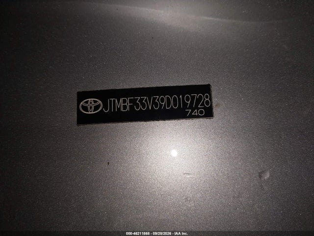 Aukcja sprzedaży 2009 Toyota Rav4, vin: JTMBF33V39D019728, numer aukcji: 46211868