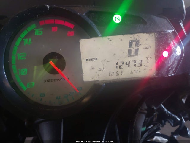 2009 Kawasaki Zx600 R მანქანა იყიდება აუქციონზე, vin: JKAZX4R149A010456, აუქციონის ნომერი: 46212018