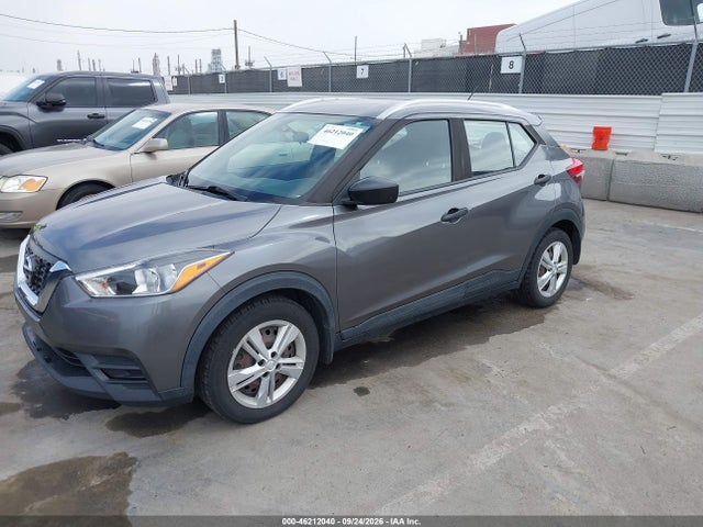 2018 Nissan Kicks S მანქანა იყიდება აუქციონზე, vin: 3N1CP5CU7JL545138, აუქციონის ნომერი: 46212040