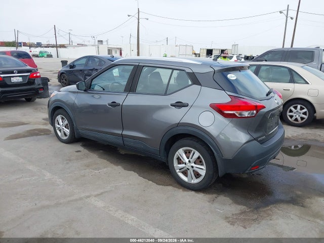 2018 Nissan Kicks S მანქანა იყიდება აუქციონზე, vin: 3N1CP5CU7JL545138, აუქციონის ნომერი: 46212040