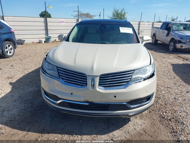 Продажа на аукционе авто 2016 Lincoln Mkx Reserve, vin: 2LMTJ6LR8GBL46068, номер лота: 46212112