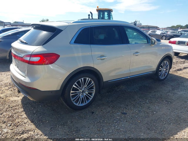 Продажа на аукционе авто 2016 Lincoln Mkx Reserve, vin: 2LMTJ6LR8GBL46068, номер лота: 46212112