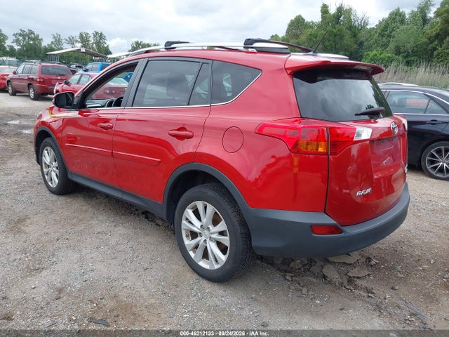 2015 Toyota Rav4 Limited მანქანა იყიდება აუქციონზე, vin: 2T3DFREV4FW363530, აუქციონის ნომერი: 46212133