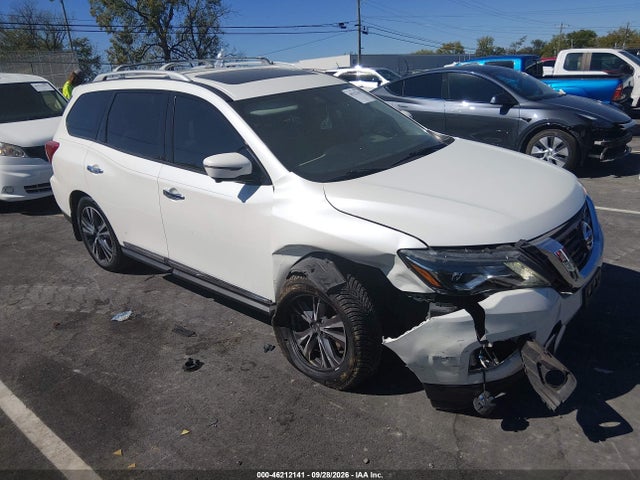 Продаж на аукціоні авто 2018 Nissan Pathfinder Platinum, vin: 5N1DR2MN8JC660663, номер лоту: 46212141
