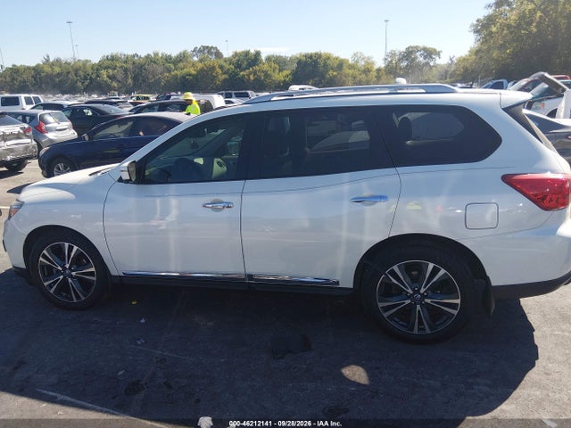 Продаж на аукціоні авто 2018 Nissan Pathfinder Platinum, vin: 5N1DR2MN8JC660663, номер лоту: 46212141