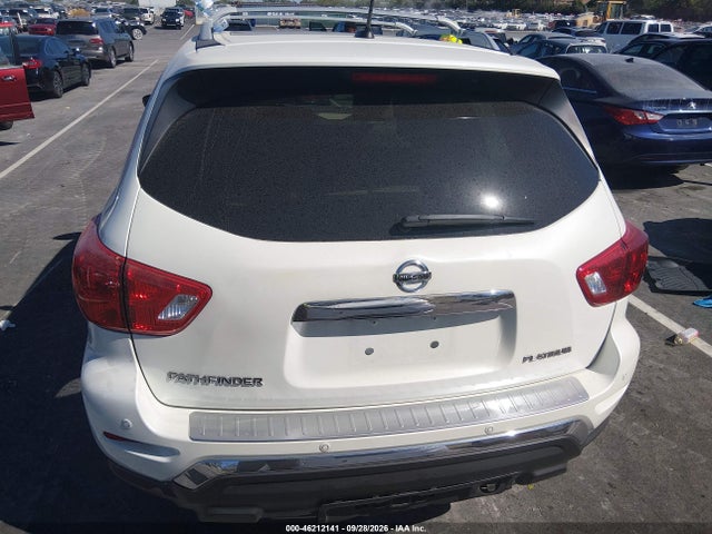 Продаж на аукціоні авто 2018 Nissan Pathfinder Platinum, vin: 5N1DR2MN8JC660663, номер лоту: 46212141
