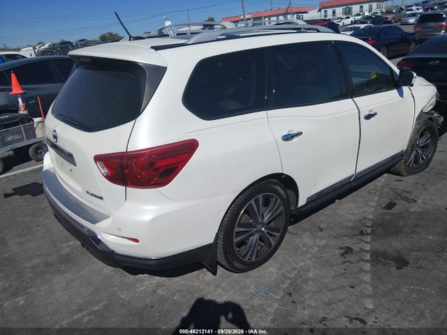 Продаж на аукціоні авто 2018 Nissan Pathfinder Platinum, vin: 5N1DR2MN8JC660663, номер лоту: 46212141