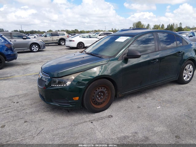 2014 Chevrolet Cruze Ls Auto მანქანა იყიდება აუქციონზე, vin: 1G1PA5SH2E7265666, აუქციონის ნომერი: 46212179