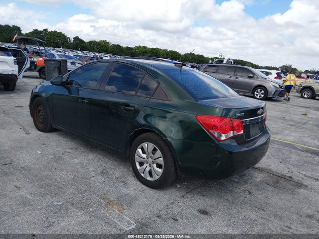 2014 Chevrolet Cruze Ls Auto მანქანა იყიდება აუქციონზე, vin: 1G1PA5SH2E7265666, აუქციონის ნომერი: 46212179
