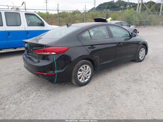 Aukcja sprzedaży 2017 Hyundai Elantra Se, vin: KMHD74LF3HU180160, numer aukcji: 46212194