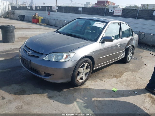 46212239 :رقم المزاد ، 2HGES268X4H534960 vin ، 2004 Honda Civic Ex مزاد بيع