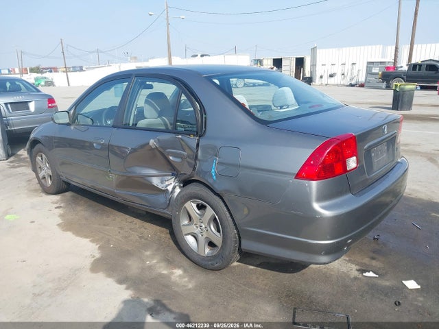 46212239 :رقم المزاد ، 2HGES268X4H534960 vin ، 2004 Honda Civic Ex مزاد بيع