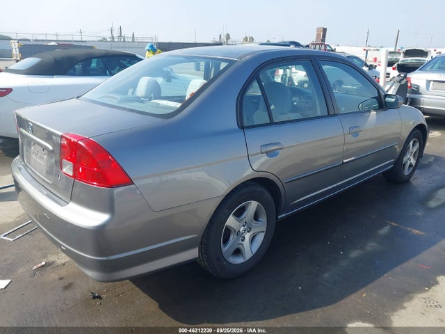 46212239 :رقم المزاد ، 2HGES268X4H534960 vin ، 2004 Honda Civic Ex مزاد بيع