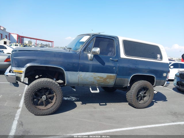 46212444 :رقم المزاد ، 1GNEV18K5JF189205 vin ، 1988 Chevrolet Blazer V10 مزاد بيع