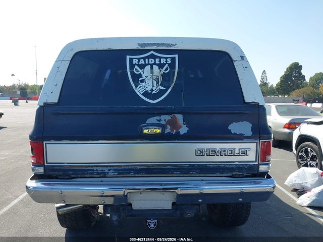 46212444 :رقم المزاد ، 1GNEV18K5JF189205 vin ، 1988 Chevrolet Blazer V10 مزاد بيع