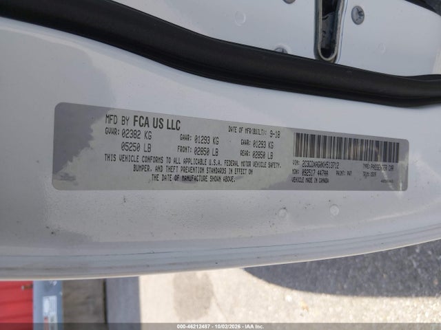 Aukcja sprzedaży 2019 Dodge Charger Police Rwd, vin: 2C3CDXAG0KH513712, numer aukcji: 46212487