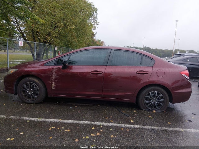 Продажа на аукционе авто 2013 Honda Civic Lx, vin: 2HGFB2F57DH600052, номер лота: 46212563