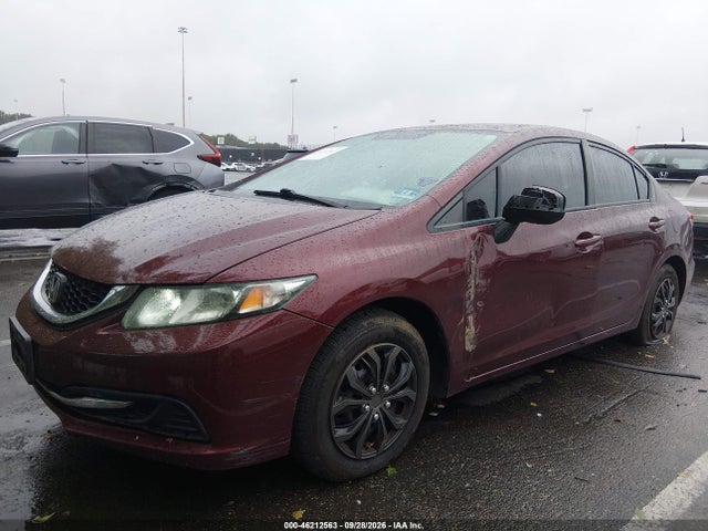 Продажа на аукционе авто 2013 Honda Civic Lx, vin: 2HGFB2F57DH600052, номер лота: 46212563