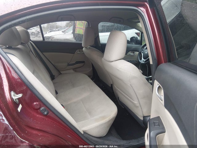 Продажа на аукционе авто 2013 Honda Civic Lx, vin: 2HGFB2F57DH600052, номер лота: 46212563