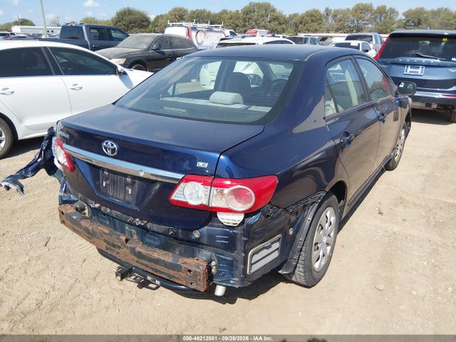 46212581 :رقم المزاد ، 2T1BU4EE3BC693292 vin ، 2011 Toyota Corolla Le مزاد بيع