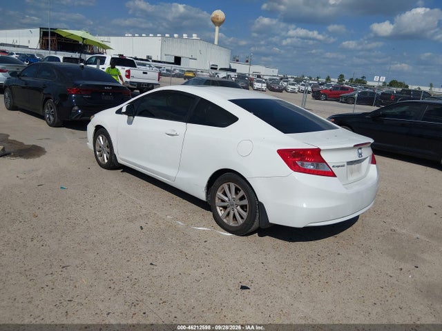 Продаж на аукціоні авто 2012 Honda Civic Ex, vin: 2HGFG3B80CH555008, номер лоту: 46212598