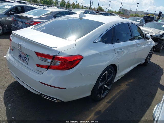 Продажа на аукционе авто 2019 Honda Accord Sport, vin: 1HGCV1F34KA111011, номер лота: 46212670