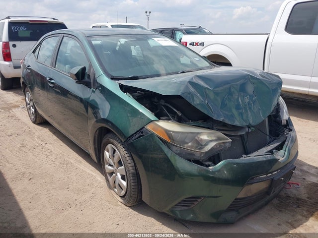 Aukcja sprzedaży 2016 Toyota Corolla Le, vin: 2T1BURHE3GC536412, numer aukcji: 46212802