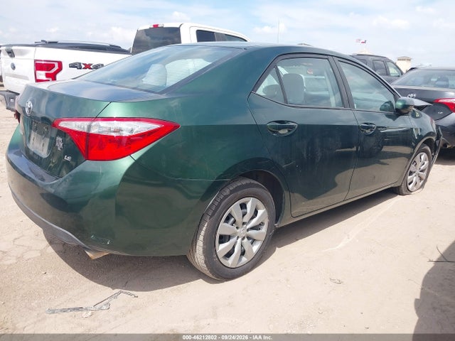 Aukcja sprzedaży 2016 Toyota Corolla Le, vin: 2T1BURHE3GC536412, numer aukcji: 46212802