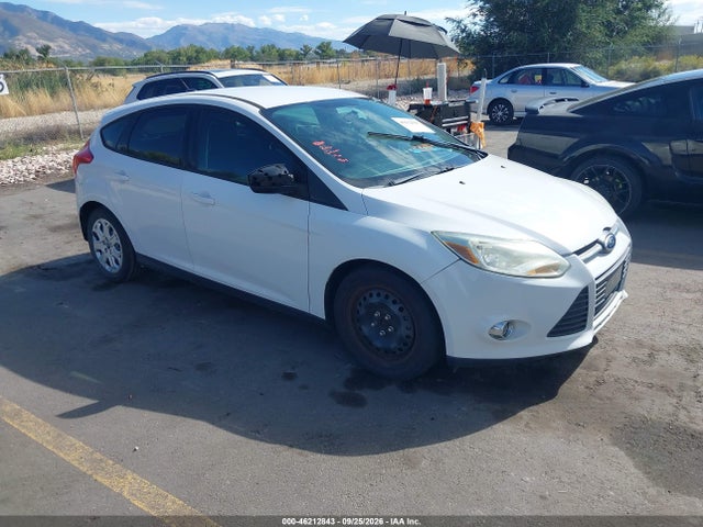 2012 Ford Focus Se მანქანა იყიდება აუქციონზე, vin: 1FAHP3K2XCL197346, აუქციონის ნომერი: 46212843